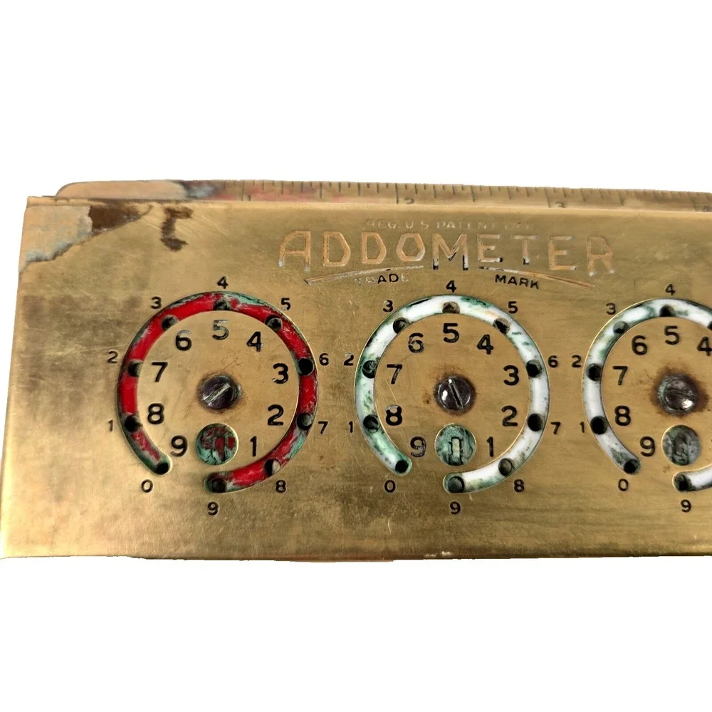 Vintage Reliable Typewriter Co. ADDOMETER Adding Machine with STYLUS USA Made